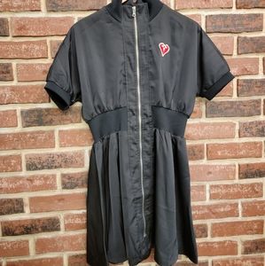 Bomber Jacket Style Dress